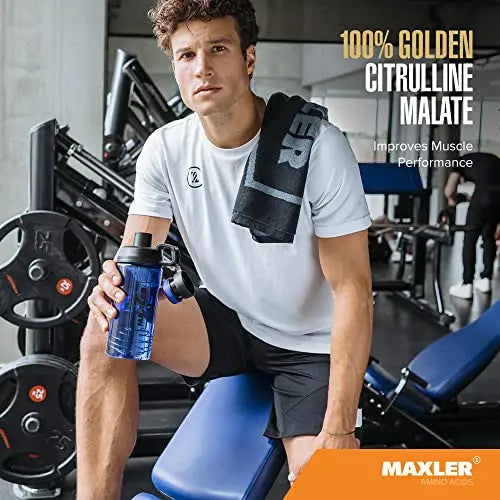 Maxler 100% Golden Citrulline Malate Powder - Vegan L-Citrulline DL-Malate 2:1 Amino Acid Maxler