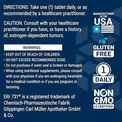 Life Extension Menopause 731 – Siberian Rhubarb – Menopause Supplement for Women Life Extension