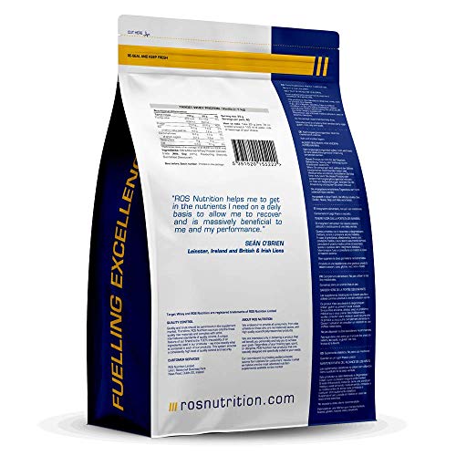 Whey Protein Powder | Vanilla | Target Whey Protein by ROS Nutrition | 1 Kg | 40 Servings | ROS Nutrition