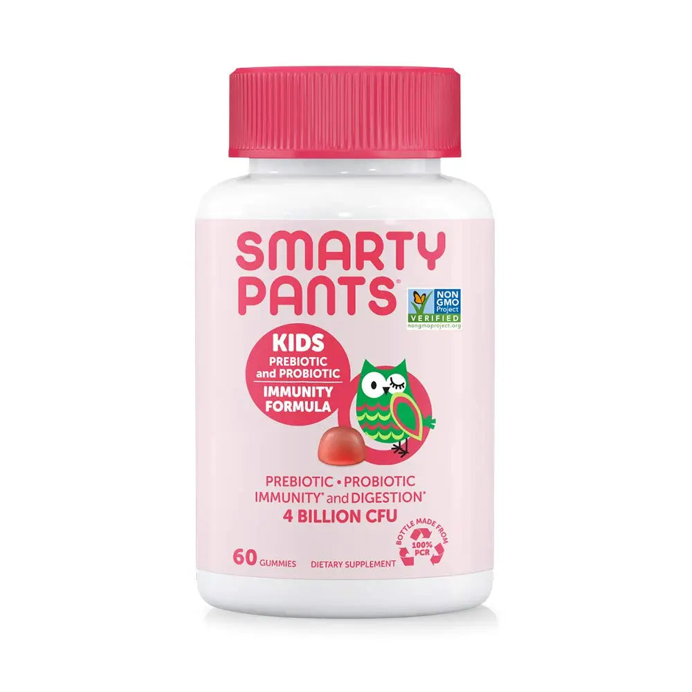 SmartyPants Organic Kids Multivitamin Gummies: Probiotics & Kids Probiotic Immunity Gummies: Prebiotics & Probiotics for Digestive Health and Immune Support Supplement SmartyPantsBuy Supplements Australia