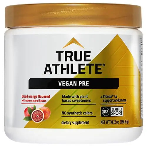 True Athlete Vegan Pre-Workout ? Blood Orange (10.12 oz./30 Servings) True Athlete
