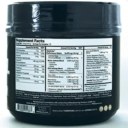PMD Sports Core Fuel Endurance, Performance & Recovery - BCAAs, EAAs, Beta Alanine PMD