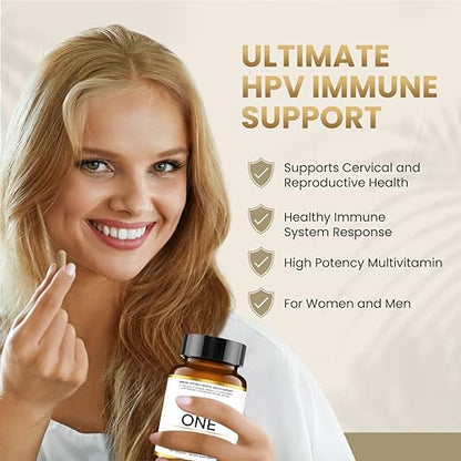 HPD Rx ONE Immunity Boost Multivitamin HPV Supplements for Women and Men, Pack of 6 HPD RxBuy Supplements Australia