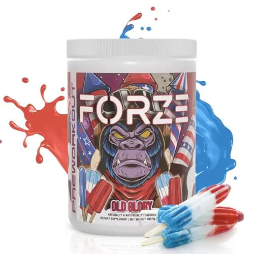 Forze Pre Workout Powder, Beta Alanine, L-Taurine & Dual-Source Caffeine for Sustained Forze