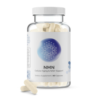 InfiniWell NMN Supplement - NAD+ Supplement Alternative with Resveratrol & Pterostilbene - Supports NAD+ Production - Anti Aging Support for Brain, Heart & Digestion (60 Capsules) InfiniWellBuy Supplements Australia