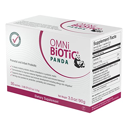 OMNi BiOTiC Panda - Probiotic for Mom and Baby - Prenatal and Infant Probiotic – Gut Health & Immune OMNi BiOTiC