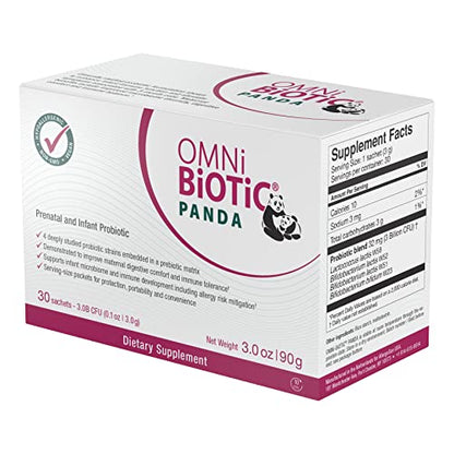OMNi BiOTiC Panda - Probiotic for Mom and Baby - Prenatal and Infant Probiotic – Gut Health & Immune OMNi BiOTiC