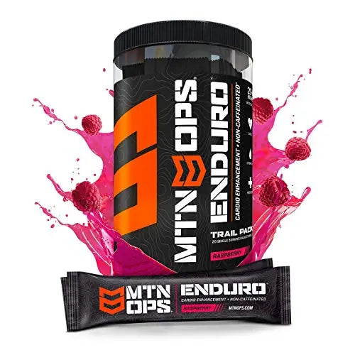 MTN OPS Enduro Trail Packs Nitric Oxide Supplement & Stim-Free Pre Workout - 20 Servings MTN OPS