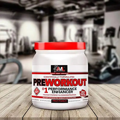 Advanced Molecular Labs - Pre Workout Powder, Increases Drive, Performance Enhancer AML ADVANCED MOLECULAR LABS