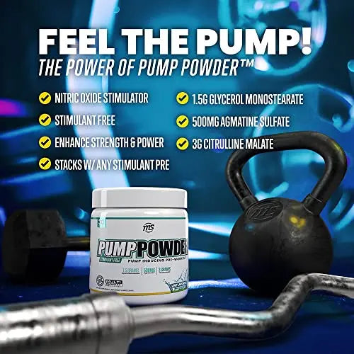 Man Sports Pump Powder. Stimulant Free Neutral Flavored Pre Workout Drink MAN Metabolic Augmenting Nutrition