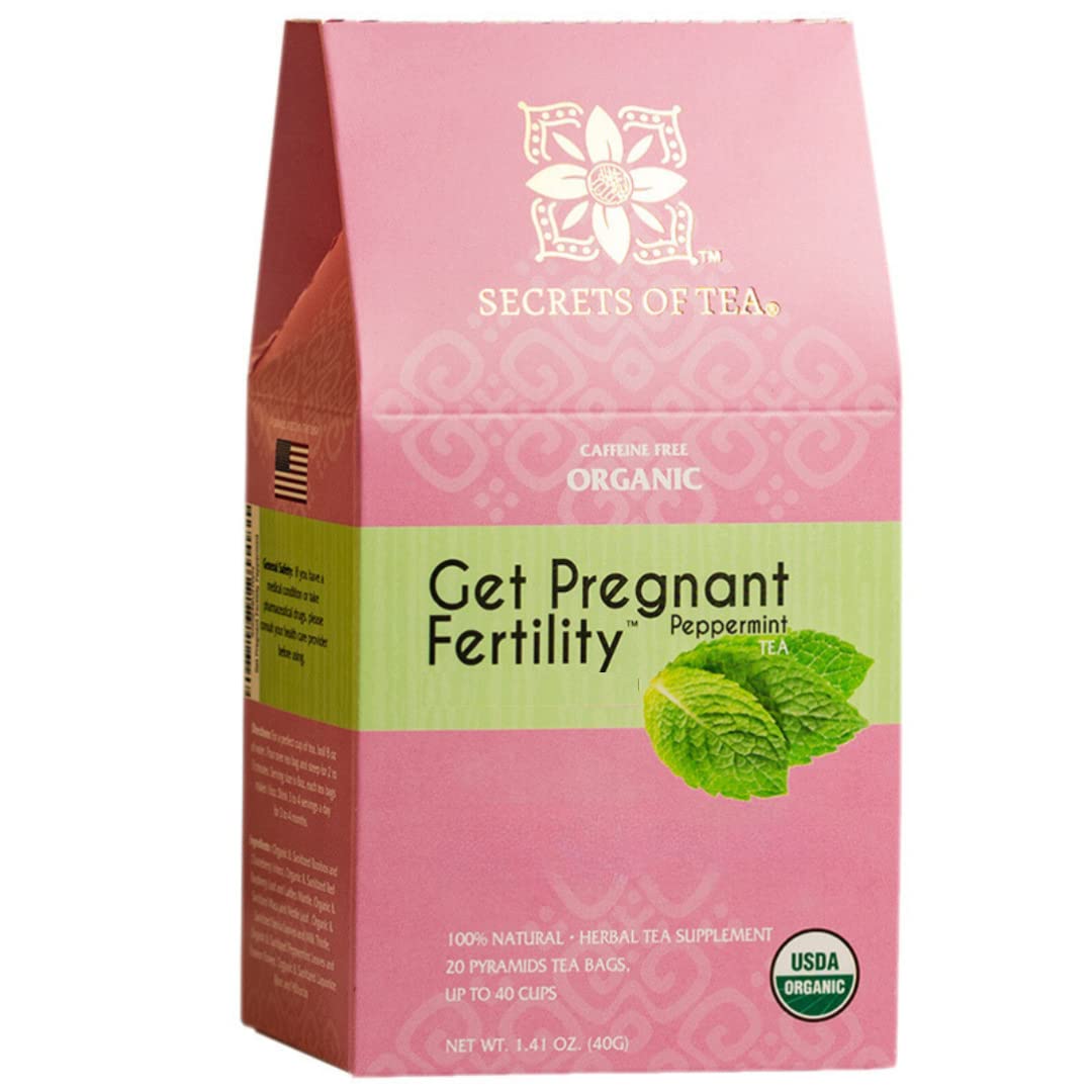 Secrets Of Tea Patented Fertility Supplement & Fertility Tea For WomenTo Help Support Conception Secrets Of Tea