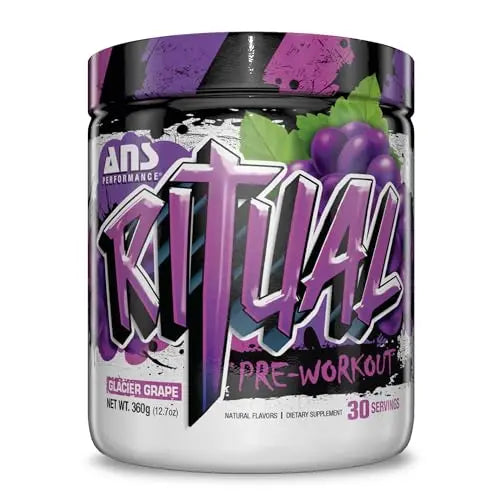 ANS Performance Ritual Pre Workout (30 Servings, 12.7 oz) - Complete Preworkout Formula ANS Performance