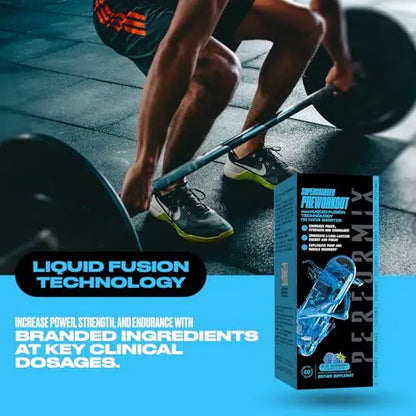 PERFORMIX Supercharged Preworkout - Sustained Energy, Endurance, and Mental Focus PERFORMIX