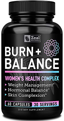 Zeal Naturals Weight Loss Support for Women + Daily Balance Vitmains (Iron, Vitamin D Zeal Naturals