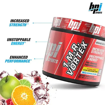 BPI Sports 1.M.R Vortex Pre Workout Powder, Non Habit Forming, Sustained Energy & Nitric BPI Sports