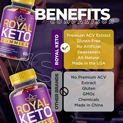 (2 Pack) Royal Keto ACV Gummies - New Advance Formula RoyalKeto Alapor