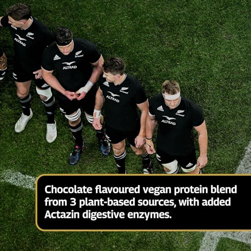 Healthspan Elite All Blacks Plant Protein Vegan Blend (750g) | 23g Protein Per Serving Healthspan Elite