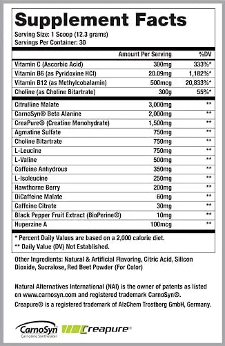 MAX EFFORT Muscle - Pre Workout Supplement, Energy and Focus, Insane Muscle Pump MAX EFFORT