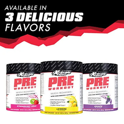 Bluebonnet Nutrition Extreme Edge Pre workout, Muscle Recharging Formula, Increases Bluebonnet