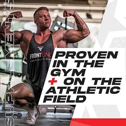 FRONTLINE FORMULATIONS Crucible Pre-Workout Powder, Explosive Workouts, Laser Focus FRONTLINE FORMULATIONS