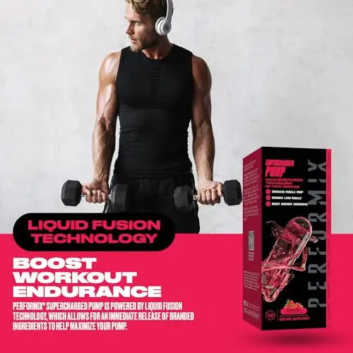 PERFORMIX Supercharged Pump - Nitrosigine and Betaine Pre Workout Supplement PERFORMIX