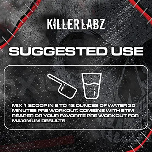 Noxious Extreme Nitric Oxide Booster Pump Pre-Workout Powder | Endurance and Muscle KILLER LABZ