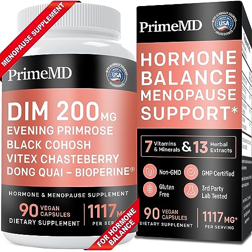 20-in-1 Menopause Supplements for Women - Dim Supplement Women - Estrogen Supplement PrimeMD