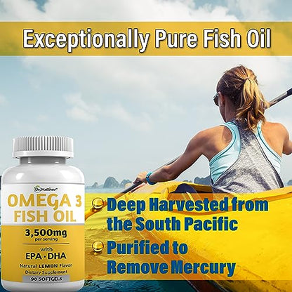 Burpless Fish Oil Pills. Triple Strength Omega 3 Fish Oil Burpless. EPA DHA Omega 3 Supplement Dr. MatthewBuy Supplements Australia