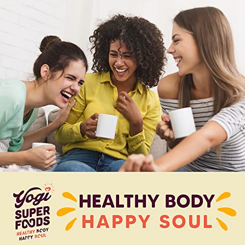 Yogi Super Foods Moon Tea for Women's Cycle Support, PMS & Menopause Relief Yogi Super Foods