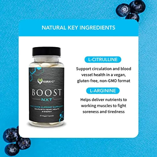 KaraMD Boost NXT | Nitric Oxide Booster Supplement | Natural L-Citrulline & L-Arginine KaraMD