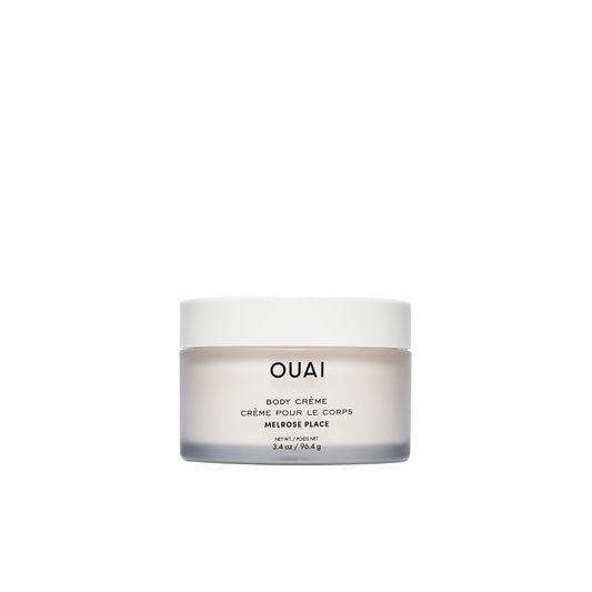 OUAI Body Cream Travel Size, Melrose Place - Hydrating Whipped Body Cream with Cupuaçu Butter, Coconut Oil & Squalane - Softens Skin and Delivers Healthy-Looking Glow - Sulfate Free Skin Care (3.4 Oz) OUAIBuy Supplements Australia