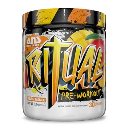 ANS Performance Ritual Pre Workout (30 Servings, 12.7 oz) - Complete Preworkout Formula ANS Performance