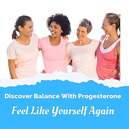Progesterone Cream - Bioidentical Balance Formula for Peri Menopausal Women sourced Wise Essentials