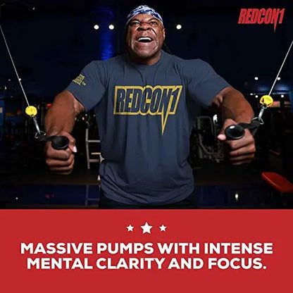 REDCON1 Total War Preworkout (Blue Lemonade) & Big Noise Non-Stim Preworkout Powder REDCON1