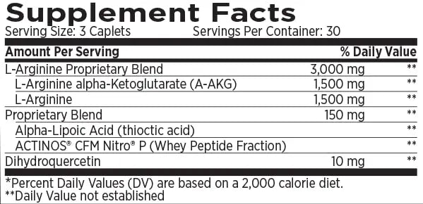 MRI Performance NO2 Nitric Oxide Original Formula All Day Perpetual Pump, Stim-Free MRI