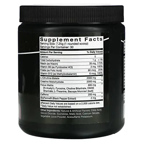 6AM Run Sprint - Pre Workout Powder for Instant Energy Boost for Cardio and Focus 6AM Run