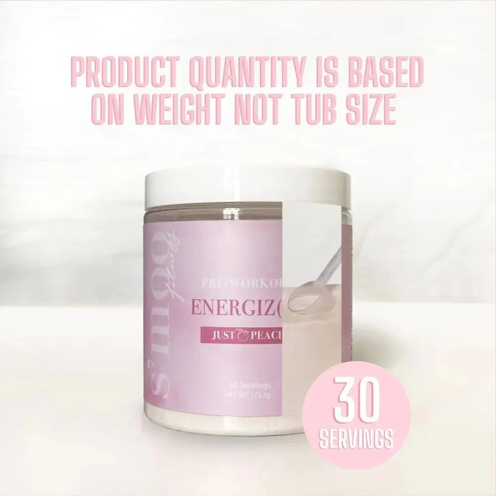 S'moo ENERGIZ(her) Pre Workout Supplement - Preworkout Energy Powder - 30 Servings S'moo