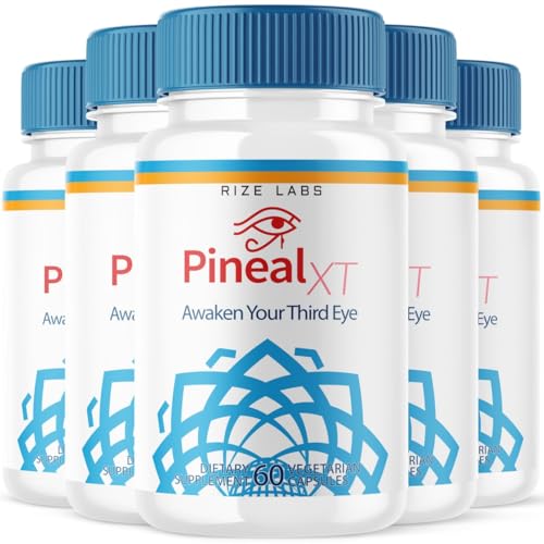 (5 Pack) Pineal XT, Official Pineal XT Gold Supplement Premium Blend to Awaken rize labs