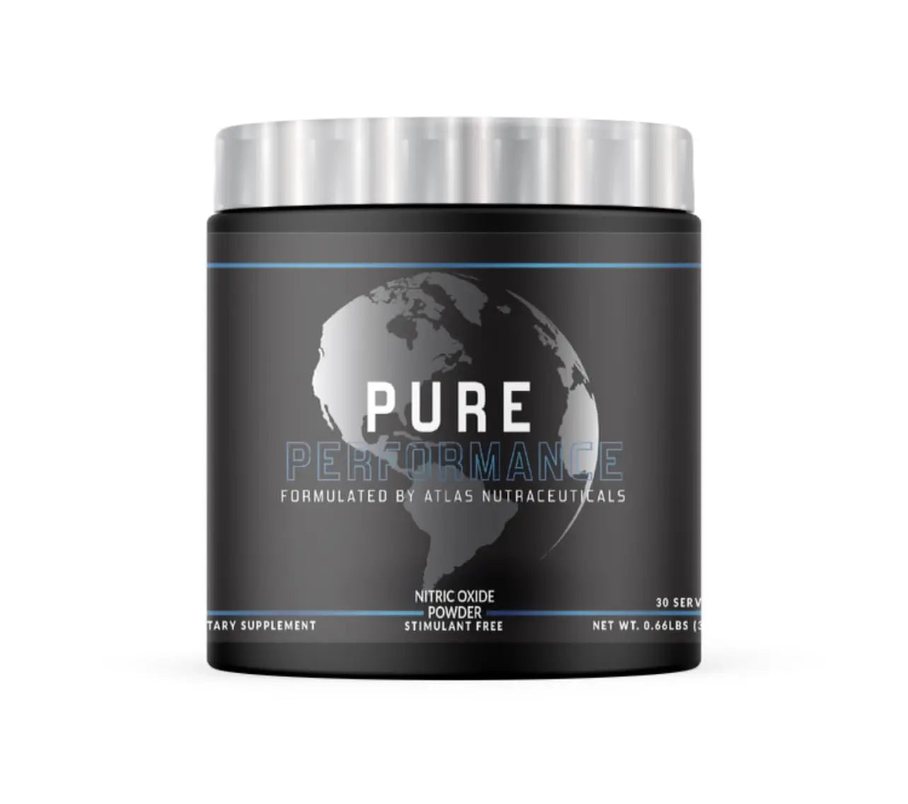 Atlas Nutraceuticals-Nitric Oxide Pump Powder-Non Stimulant Pre Workout 30 Servings Atlas Nutraceuticals