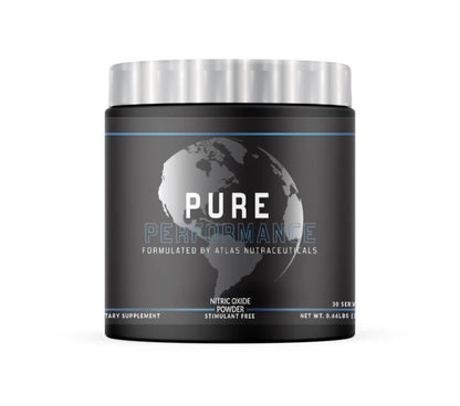 Atlas Nutraceuticals-Nitric Oxide Pump Powder-Non Stimulant Pre Workout 30 Servings Atlas Nutraceuticals