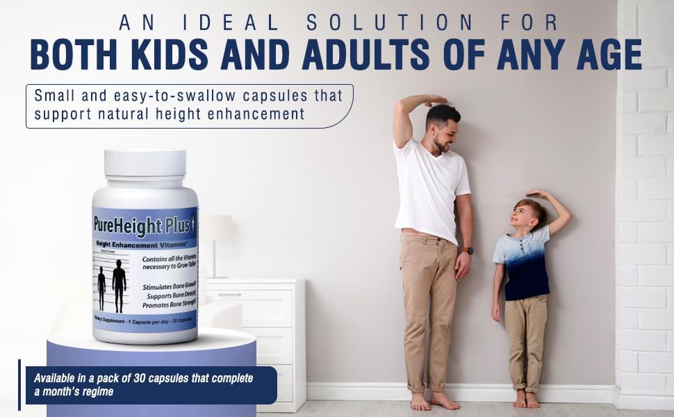 PureHeight Plus Height Enhancement Vitamins PURE BIOTECHNOLOGIESBuy Supplements Australia