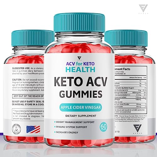 (2 Pack) ACV for Keto Health Gummies, ACV Keto Health ACV Advanced Weight Loss Gummies Fyvus