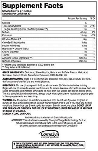 Top Secret Nutrition Pump Igniter Black, Fruit Punch, 30 Serving Top Secret Nutrition