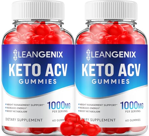 (2 Pack) LeanGenix Keto ACV Gummies - Official - Keto Lean Genix ACV Advanced Formula Rillvo