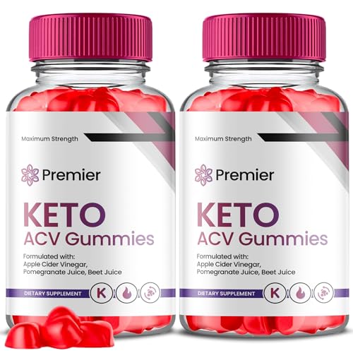 (2 Pack) Premier Gummies, Premier Keto Gummies, Premier Keto ACV Gummies Ark Labs