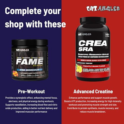 Out Angled Method Mass Gainer Powder, Tropical Banana, 6kg, 100 Scoops OUT ANGLED